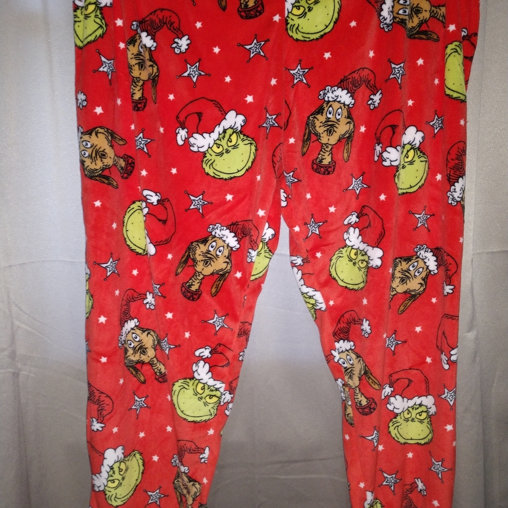 Grinch pajama pants